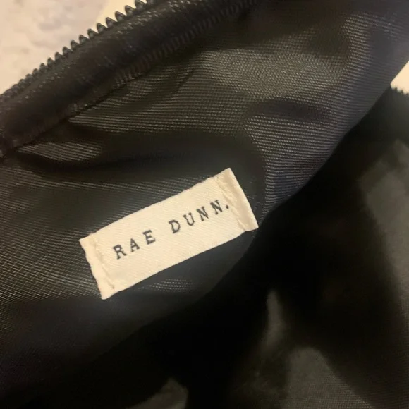 RAE DUNN lot of 2 NWT “BRIDE TRIBE” bridesmaid gifts Cosmetic bags - Picture 2 of 3